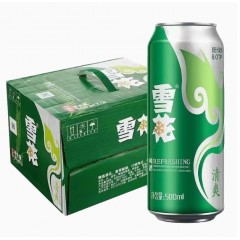 雪花啤酒 清爽8度 易拉罐500ml